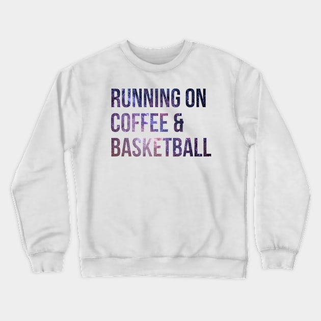 Basketball Player Crewneck Sweatshirt by OKDave